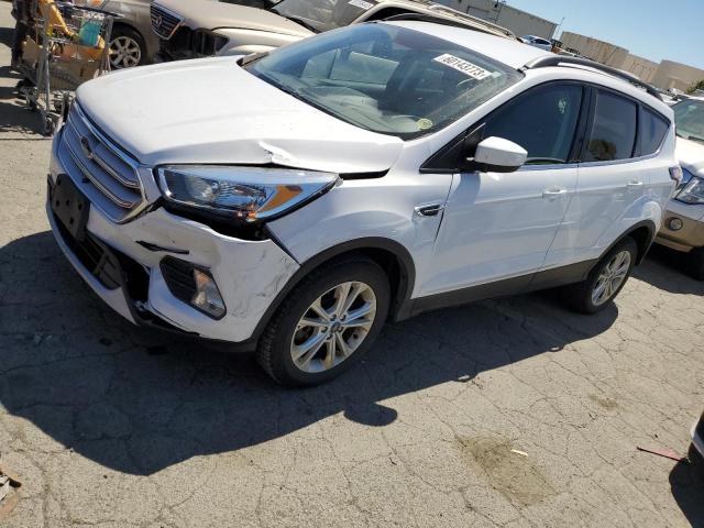 1FMCU9GD1JUD39063 - 2018 FORD ESCAPE SE WHITE photo 1