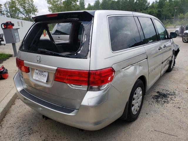 5FNRL38229B056039 - 2009 HONDA ODYSSEY LX SILVER photo 3