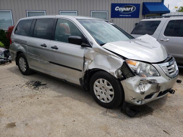 5FNRL38229B056039 - 2009 HONDA ODYSSEY LX SILVER photo 4