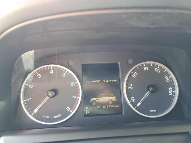 SALSF2D46CA759212 - 2012 LAND ROVER RANGE ROVE HSE SILVER photo 9
