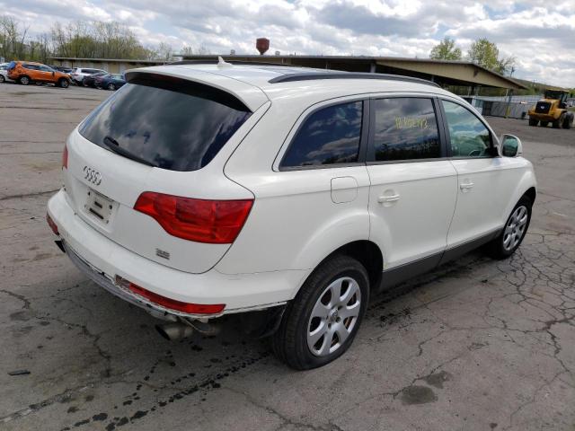 WA1AY74L47D091555 - 2007 AUDI Q7 3.6 QUATTRO WHITE photo 3