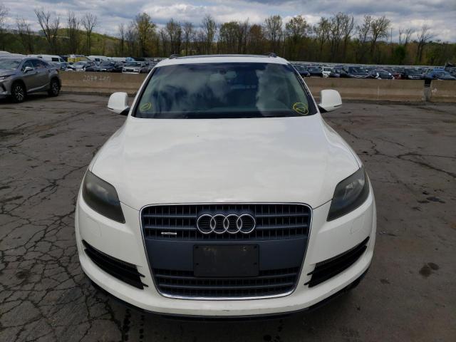 WA1AY74L47D091555 - 2007 AUDI Q7 3.6 QUATTRO WHITE photo 5