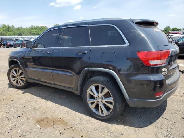 1C4RJFAG7CC289383 - 2012 JEEP GRAN CHERO LAREDO BLACK photo 2