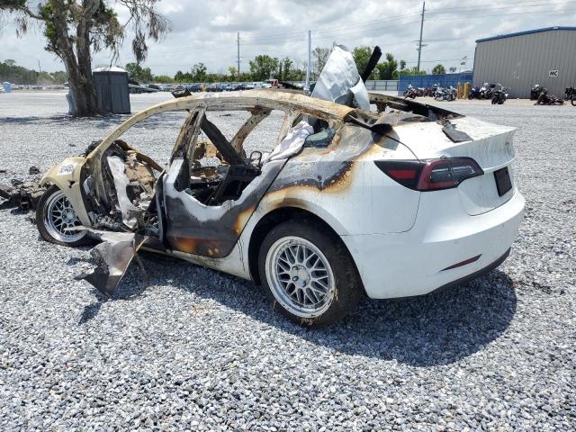 5YJ3E1EBXLF638521 - 2020 TESLA MODEL 3 WHITE photo 2