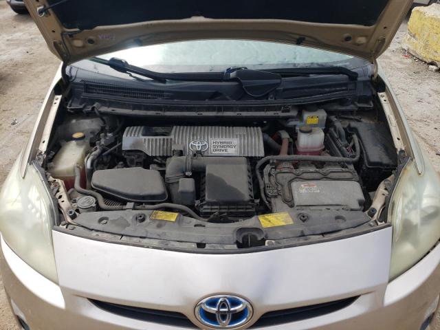 JTDKN3DU3A1017671 - 2010 TOYOTA PRIUS BEIGE photo 11