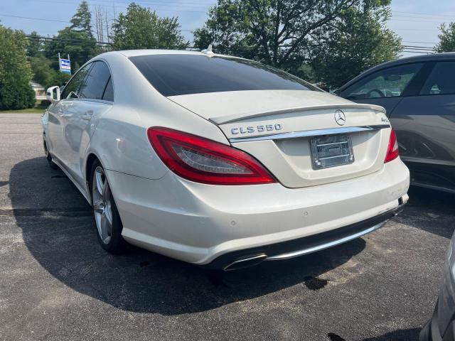 WDDLJ9BB9CA046492 - 2012 MERCEDES-BENZ CLS 550 4MATIC WHITE photo 3