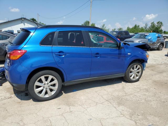 4A4AR4AU2FE056948 - 2015 MITSUBISHI OUTLANDER SE BLUE photo 3