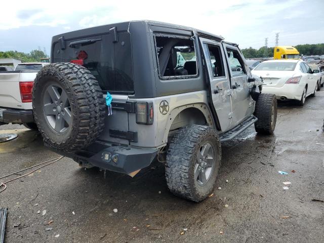 1C4BJWDG2FL568600 - 2015 JEEP WRANGLER U SPORT GRAY photo 3