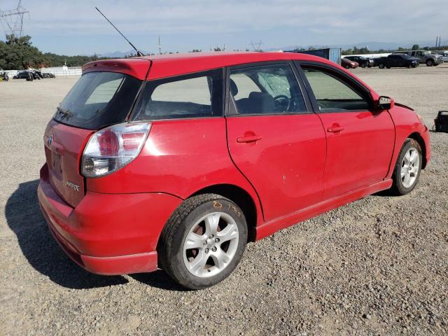 2T1KR32E05C439530 - 2005 TOYOTA COROLLA MA XR RED photo 3