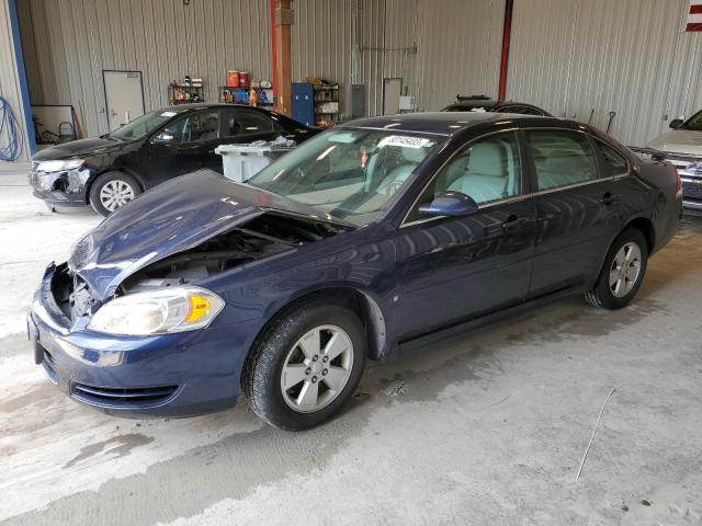 2G1WT57K391221365 - 2009 CHEVROLET IMPALA 1LT BLUE photo 1