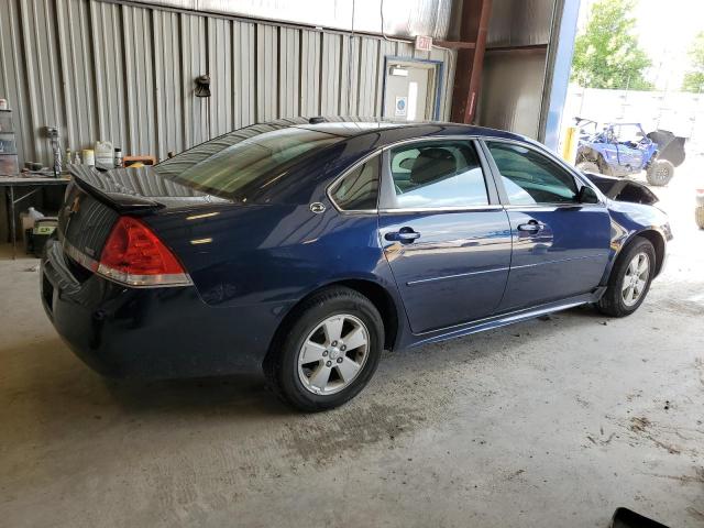 2G1WT57K391221365 - 2009 CHEVROLET IMPALA 1LT BLUE photo 3