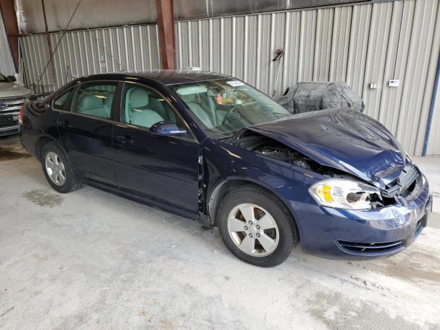 2G1WT57K391221365 - 2009 CHEVROLET IMPALA 1LT BLUE photo 4