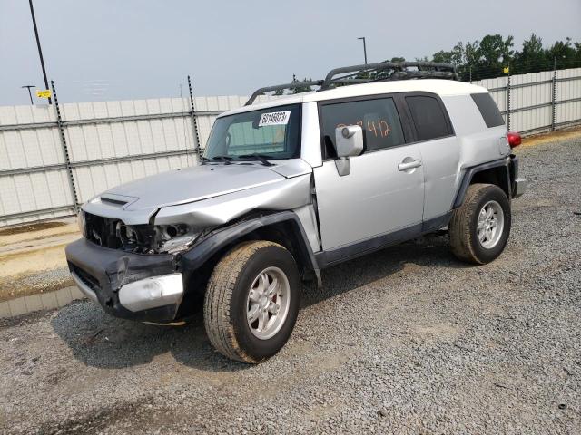 JTEBU11F570041493 - 2007 TOYOTA FJ CRUISER GRAY photo 1