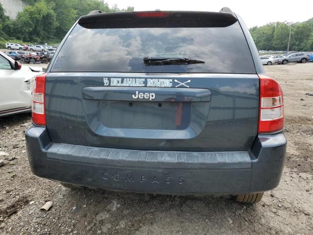 1J8FT47W97D366103 - 2007 JEEP COMPASS BLUE photo 6