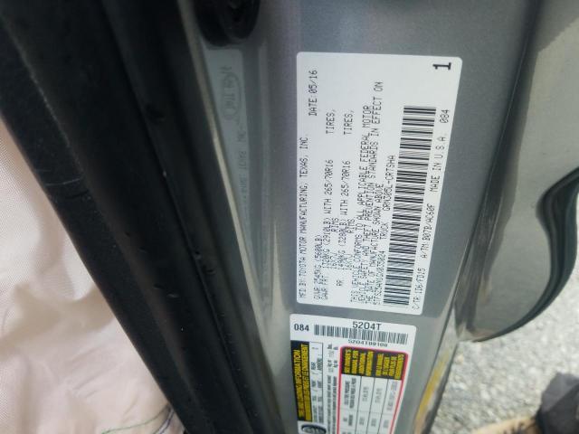 5TFSZ5AN1GX035024 - 2016 TOYOTA TACOMA ACCESS CAB Сұр фото 13