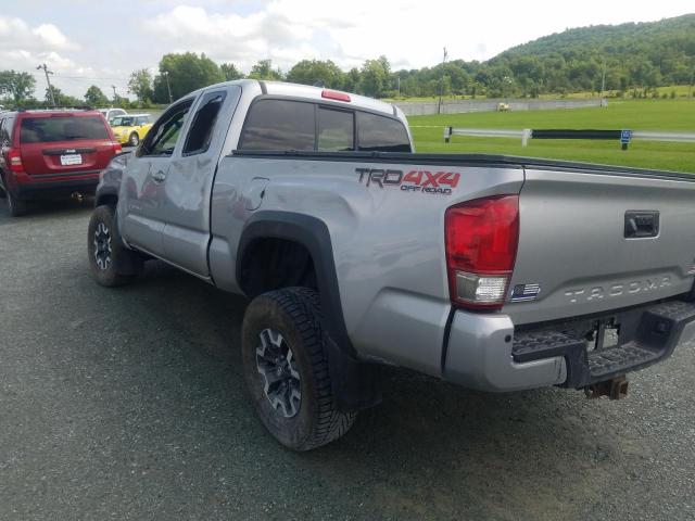 5TFSZ5AN1GX035024 - 2016 TOYOTA TACOMA ACCESS CAB Сұр фото 2