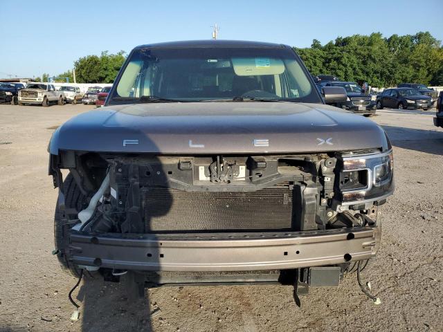 2FMGK5D89KBA02400 - 2019 FORD FLEX LIMITED BROWN photo 5