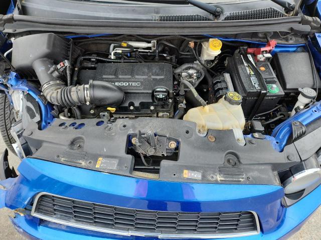 1G1JC6SB0G4176152 - 2016 CHEVROLET SONIC LT BLUE photo 11