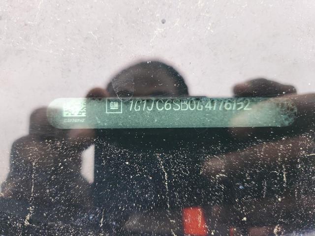 1G1JC6SB0G4176152 - 2016 CHEVROLET SONIC LT BLUE photo 12