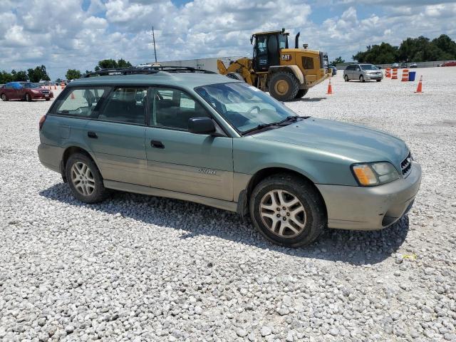 4S3BH675X46609346 - 2004 SUBARU LEGACY OUTBACK AWP GREEN photo 4