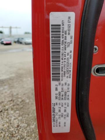 1C6RD7KT8CS251974 - 2012 DODGE RAM 1500 ST RED photo 12