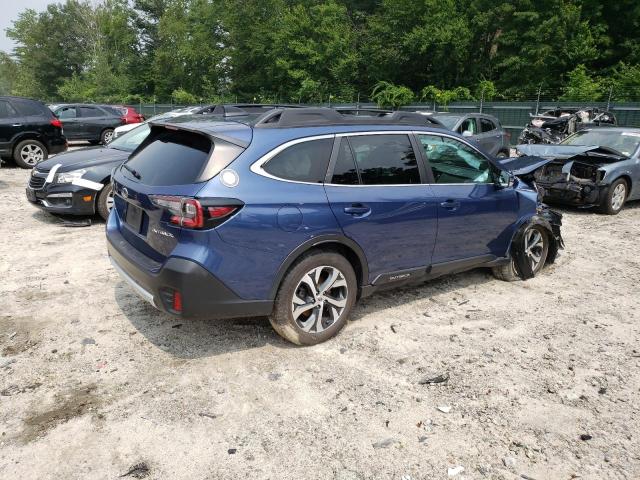 4S4BTANC0M3228590 - 2021 SUBARU OUTBACK LIMITED BLUE photo 3