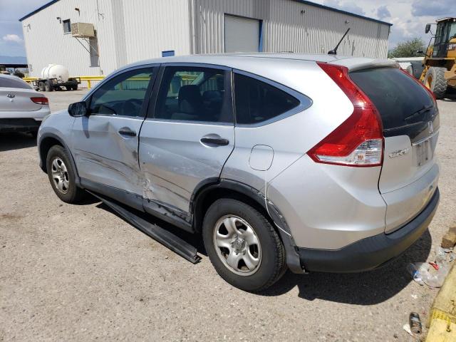 2HKRM4H3XDH651050 - 2013 HONDA CR-V LX SILVER photo 2