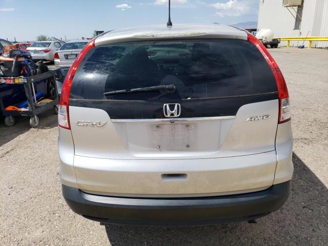 2HKRM4H3XDH651050 - 2013 HONDA CR-V LX SILVER photo 6