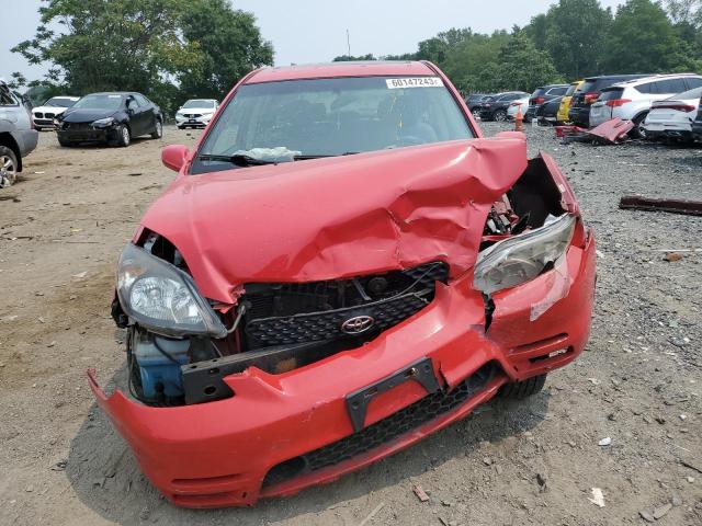 2T1KR32EX3C007671 - 2003 TOYOTA COROLLA MA XR RED photo 5