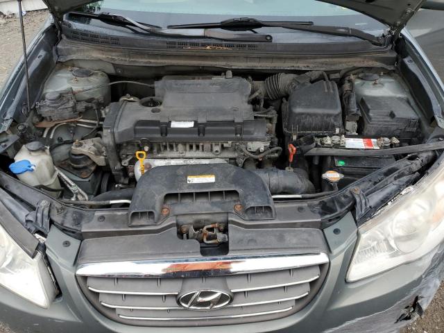 KMHDU46D59U751068 - 2009 HYUNDAI ELANTRA GLS GRAY photo 11