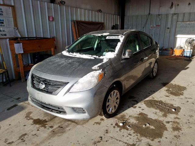 3N1CN7AP0EL801026 - 2014 NISSAN VERSA S  photo 2