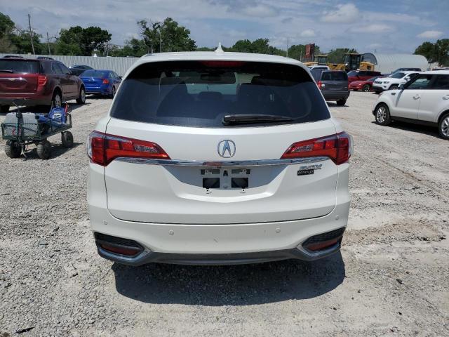 5J8TB3H74JL009747 - 2018 ACURA RDX ADVANCE WHITE photo 6