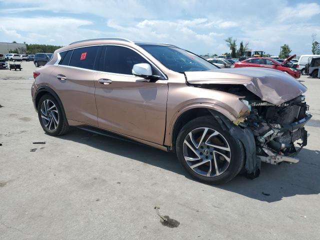 SJKCH5CP6HA039819 - 2017 INFINITI QX30 BASE PINK photo 4