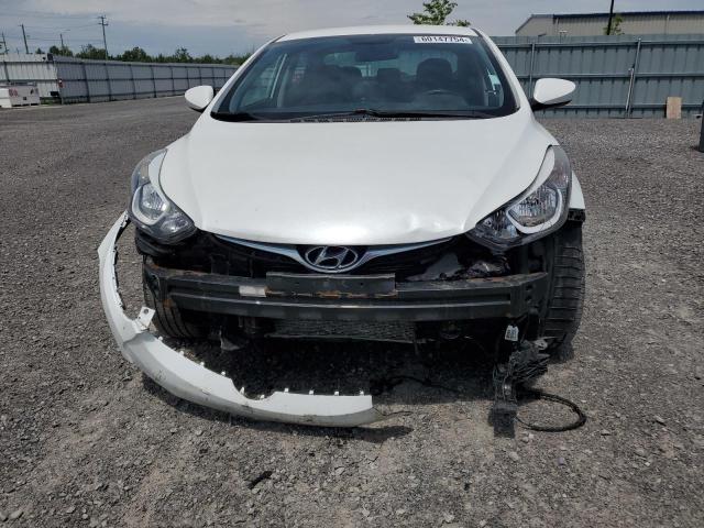 5NPDH4AE3EH509828 - 2014 HYUNDAI ELANTRA SE WHITE photo 5