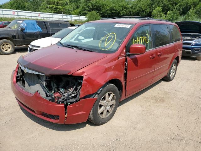 2A8HR54P68R651527 - 2008 CHRYSLER TOWN & COU TOURING Qırmızı foto 1