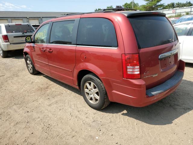 2A8HR54P68R651527 - 2008 CHRYSLER TOWN & COU TOURING Qırmızı foto 2