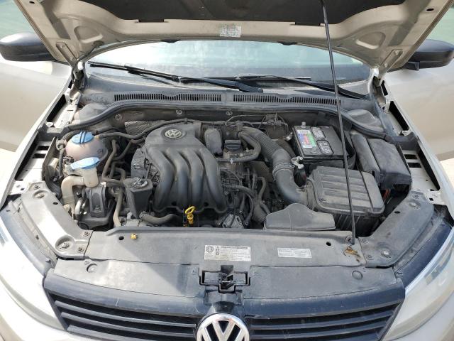 3VW2K7AJ5EM226362 - 2014 VOLKSWAGEN JETTA BASE Bej foto 11
