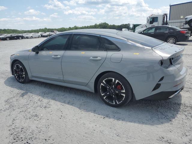 5XXG64J22NG120134 - 2022 KIA K5 GT LINE GRAY photo 2