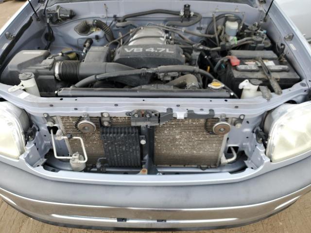 5TBBT4411YS082090 - 2000 TOYOTA TUNDRA ACCESS CAB ნაცრისფერი ფოტო 11