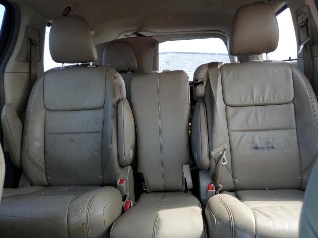 5TDYK3DC2GS764913 - 2016 TOYOTA SIENNA XLE შავი ფოტო 10