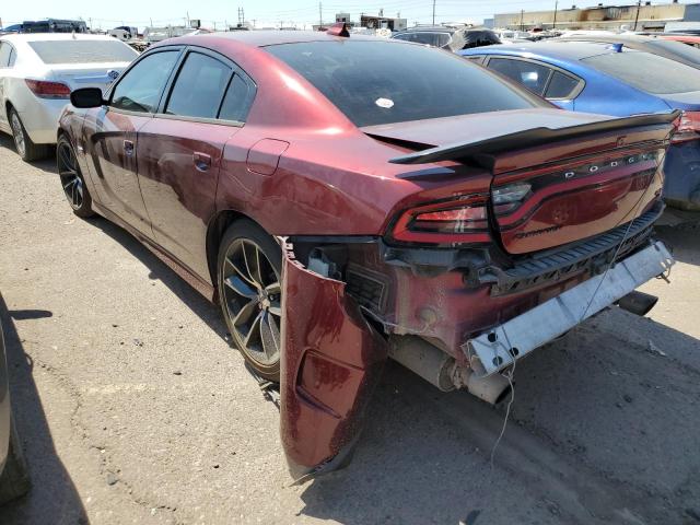 2C3CDXGJ3HH615436 - 2017 DODGE CHARGER R/T 392 MAROON photo 2