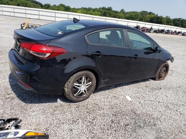 3KPFK4A71HE102854 - 2017 KIA FORTE LX BLACK photo 3