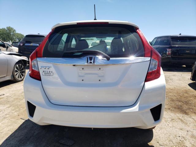 JHMGK5H7XGX044174 - 2016 HONDA FIT EX WHITE photo 6