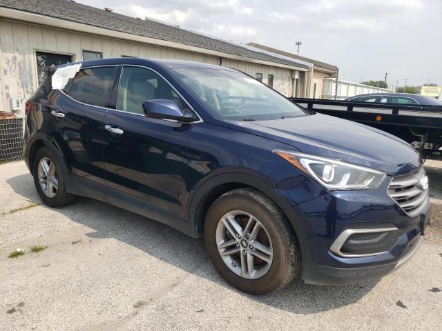 5XYZT3LB7JG524190 - 2018 HYUNDAI SANTA FE BLUE photo 4