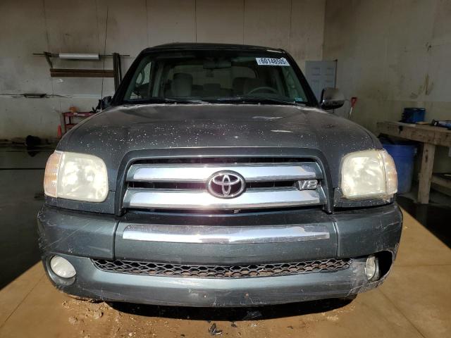 5TBET34146S506818 - 2006 TOYOTA TUNDRA DOUBLE CAB SR5 GREEN photo 5