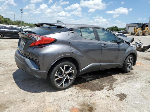 NMTKHMBX9JR052016 - 2018 TOYOTA C-HR XLE GRAY photo 3