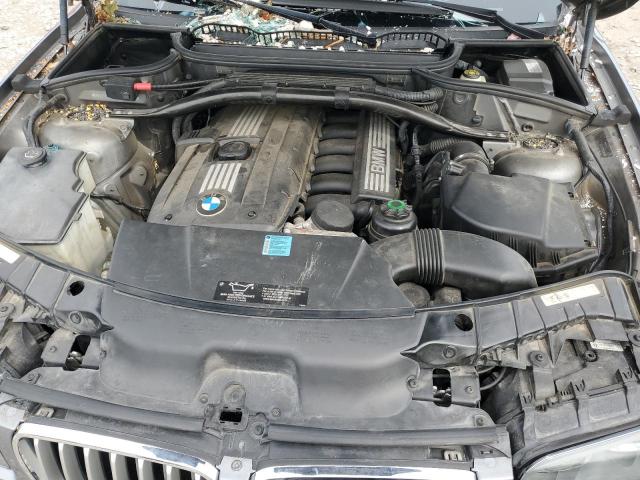 WBXPC93419WJ29063 - 2009 BMW X3 XDRIVE30I GRAY photo 12