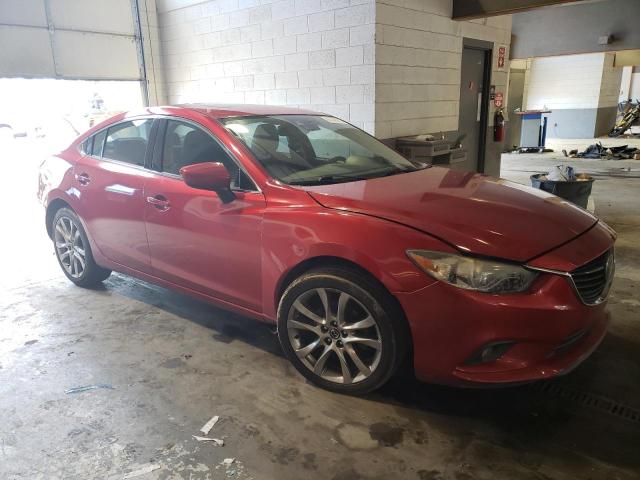 JM1GJ1W55E1104179 - 2014 MAZDA 6 GRAND TOURING RED photo 4