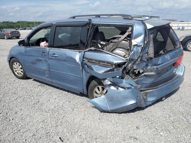 5FNRL3H70AB088973 - 2010 HONDA ODYSSEY EXL BLUE photo 2
