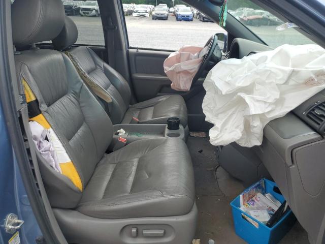 5FNRL3H70AB088973 - 2010 HONDA ODYSSEY EXL BLUE photo 7